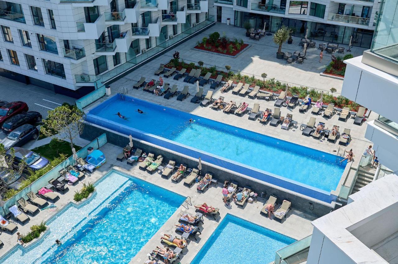 Wave N' Sea Apartment In Infinity Beach Resort - Parking Mamaia Exterior foto